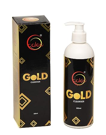 Caleo Gold Cleanser to Boost Radiance and Brightens the Facial Skin Texture - 500 ml