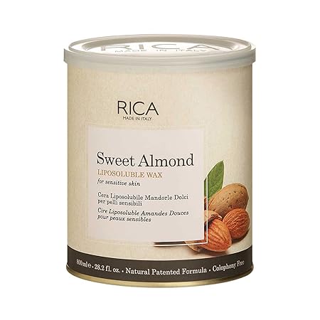 Rica Sweet Almond Liposoluble Wax, 800ml