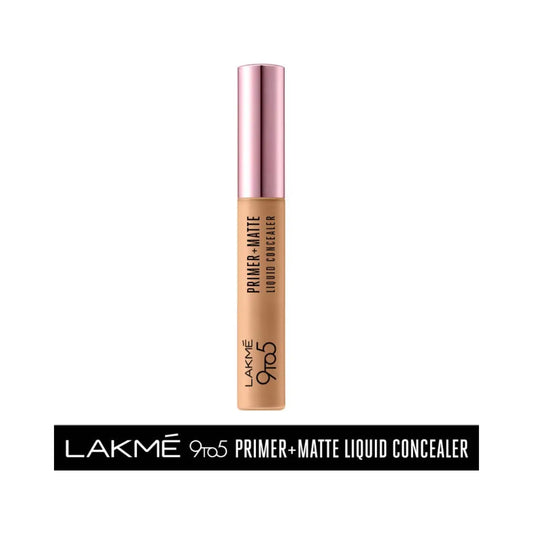 Lakme 9 To 5 Primer + Matte Liquid Concealer - 24 Beige (5.4ml)