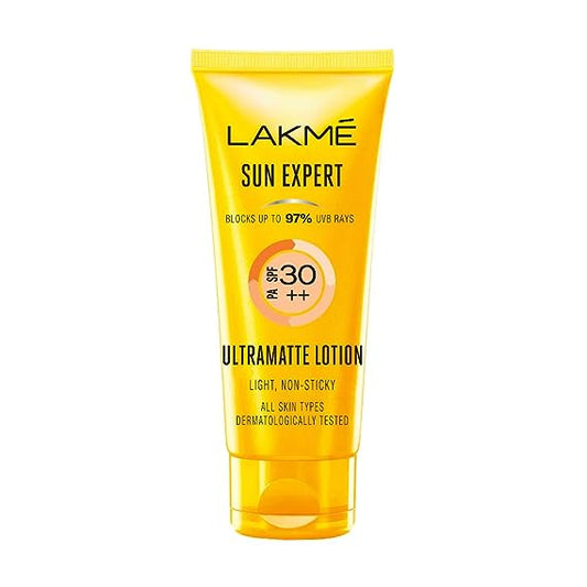 Lakme Sun Expert SPF 30 Ultra Matte Lotion, 100 ml