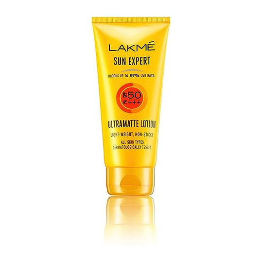 Lakme Sun Expert SPF 50 Ultra Matte Lotion, 100 ml