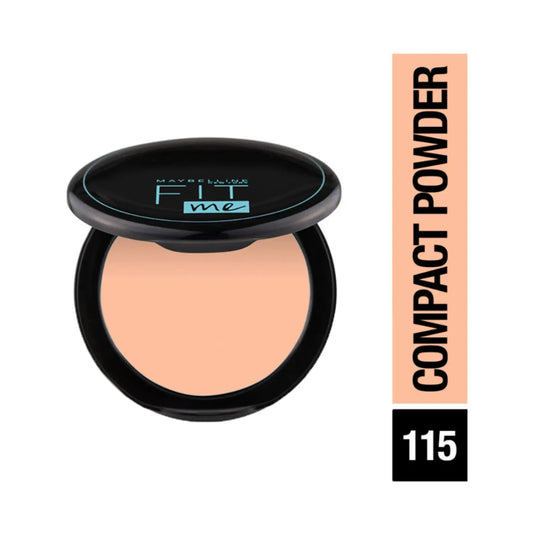 Maybelline New York Fit Me 12Hr Oil Control Compact SPF 28 - 115 Ivory (8g)