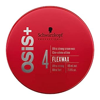 Schwarzkopf Professional Osis+ Flexwax Hairwax for Men | For Natural Shine & Finish| 85ml