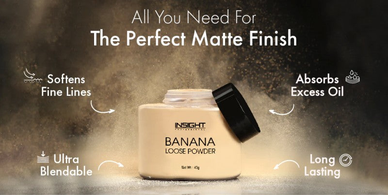 Insight Cosmetics Banana Loose Powder (40g)