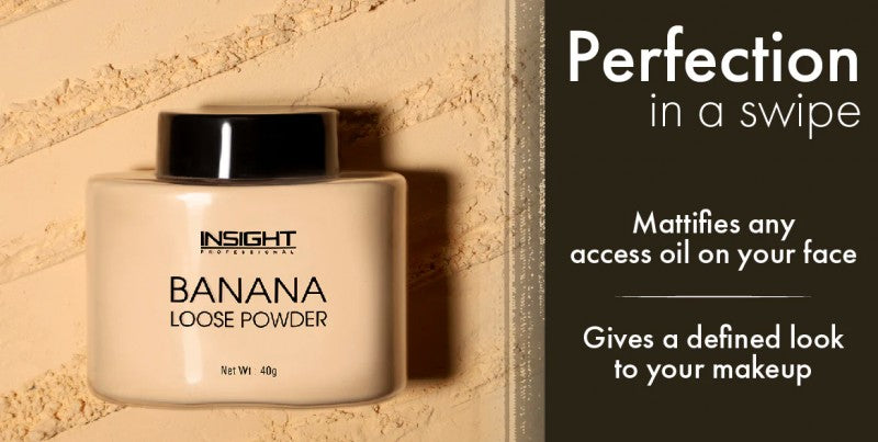 Insight Cosmetics Banana Loose Powder (40g)