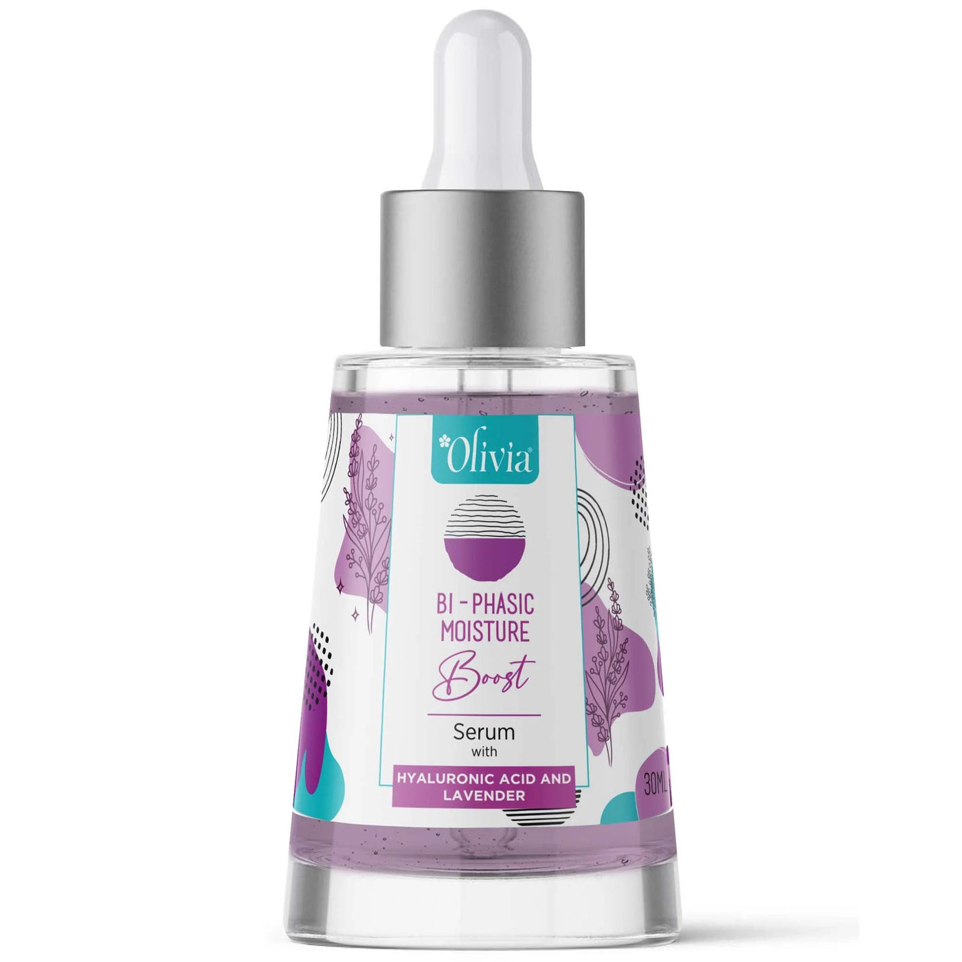 Bi-Phasic Moisture Boost Serum with Hyaluronic Acid & Lavender