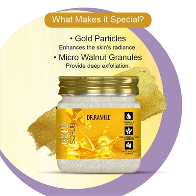 DR.RASHEL Gold Scrub - 380ml