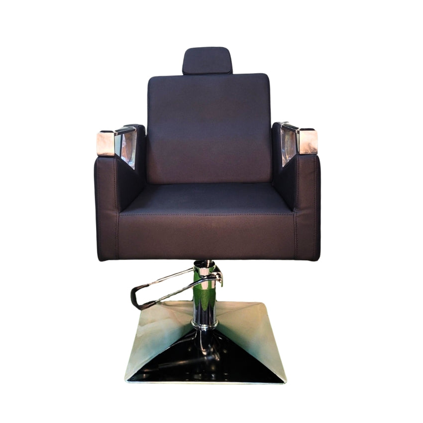 Casa Reclining Cutting Chair - Black (Model CS1017)