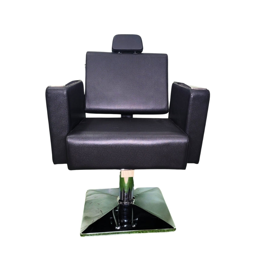 Casa Reclining Cutting Chair - Black (Model CS1007)