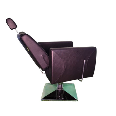 Casa Reclining Cutting Chair - Black (Model CS1016)