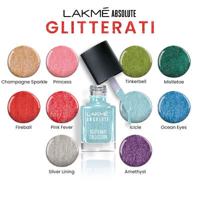 Lakme Absolute Gel Stylist Glitterati (112-120)