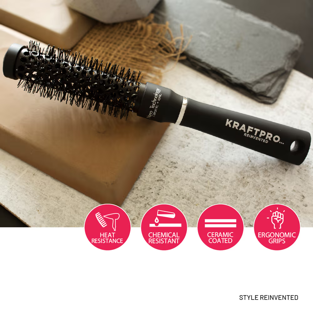 Round brush hair styling deals tools