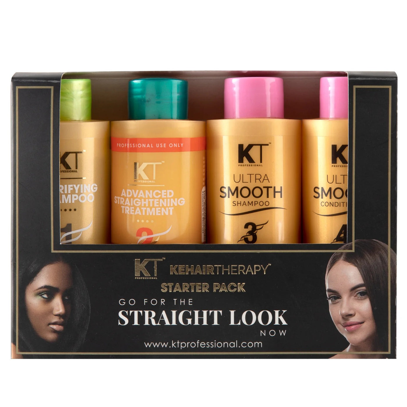 KT Professional Advanced Straightening Starter Kit (480ml)