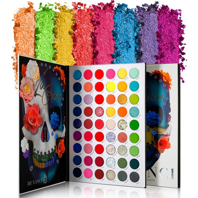 DE'LANCI 54 Color La Catrina Eyeshadow Palette