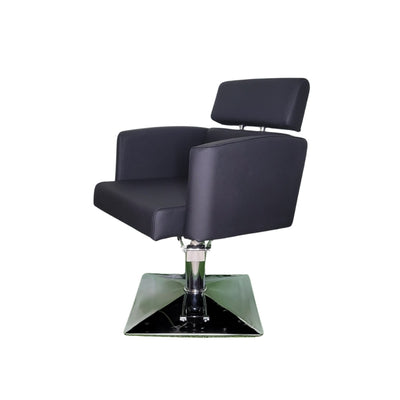 Casa Half-Back Reclining Cutting Chair - Black (Model CS1002)