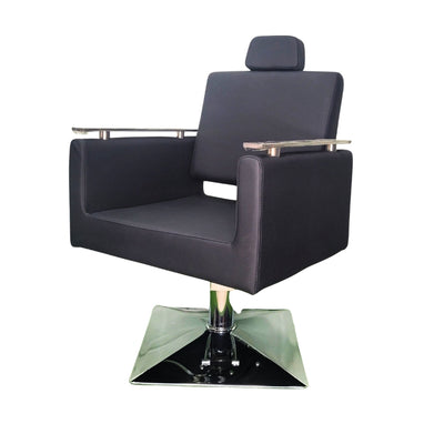 Casa Reclining Cutting Chair - Black (Model CS1015)