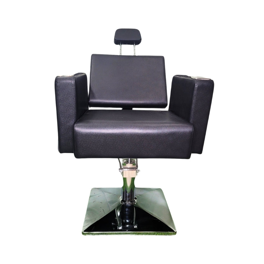 Casa Reclining Cutting Chair - Black (Model CS1007)