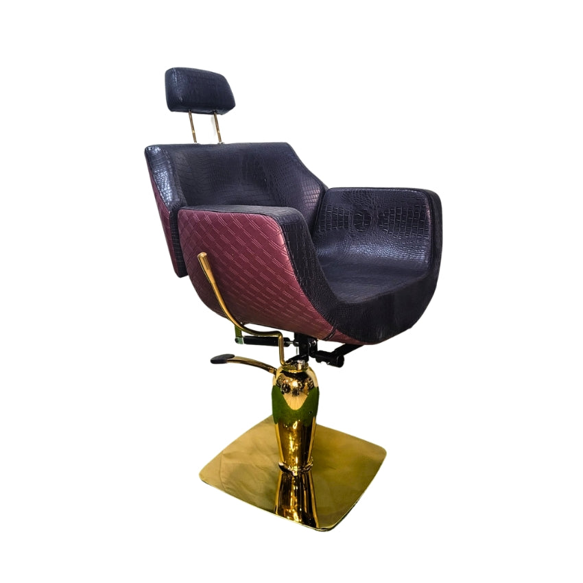 Casa Barber Chair Series - Black Vine (Model CS1040)