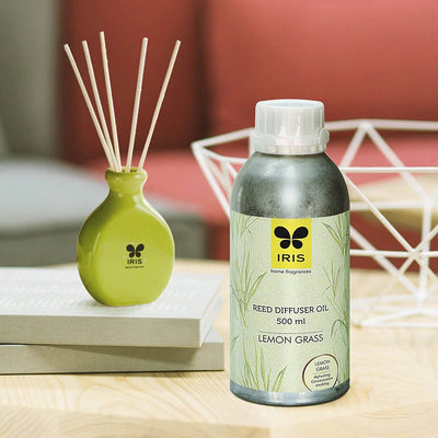 IRIS Lemongrass Reed Diffuser Oil Refill Can 193