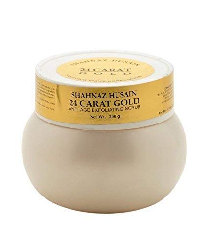 Shahnaz Husain 24 carat Gold Plus Anti-Age Exfoliating Scrub 200gm