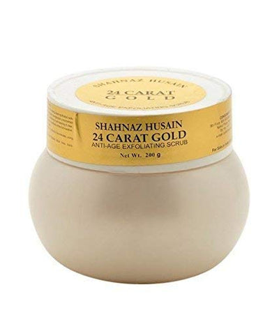 Shahnaz Husain 24 carat Gold Plus Anti-Age Exfoliating Scrub 200gm