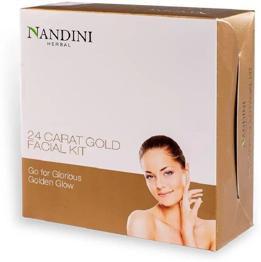 Nandini HERBAL 24 CARAT GOLD FACIAL KIT  (330 g)