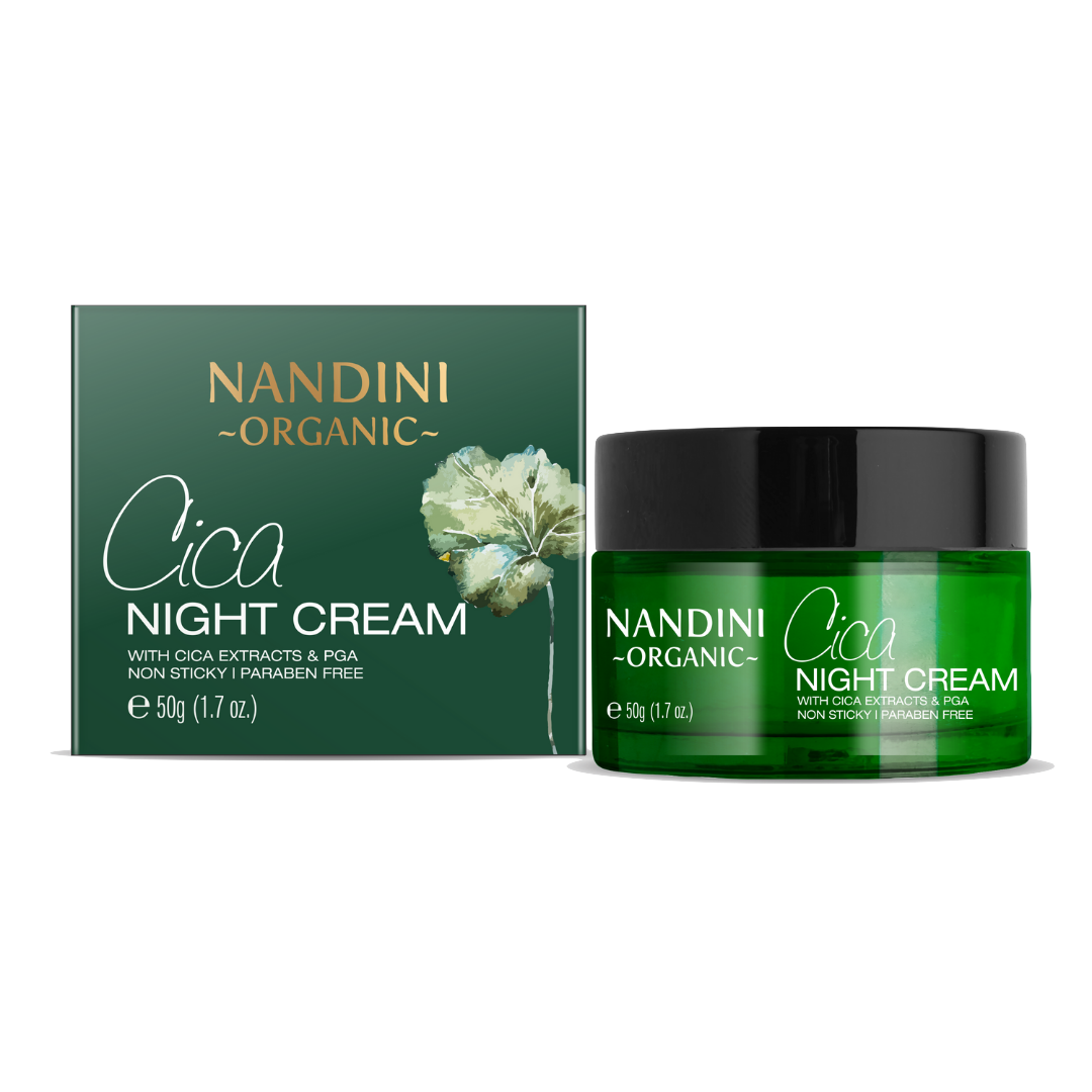 Nandini Organic Cica Night Cream - 50g