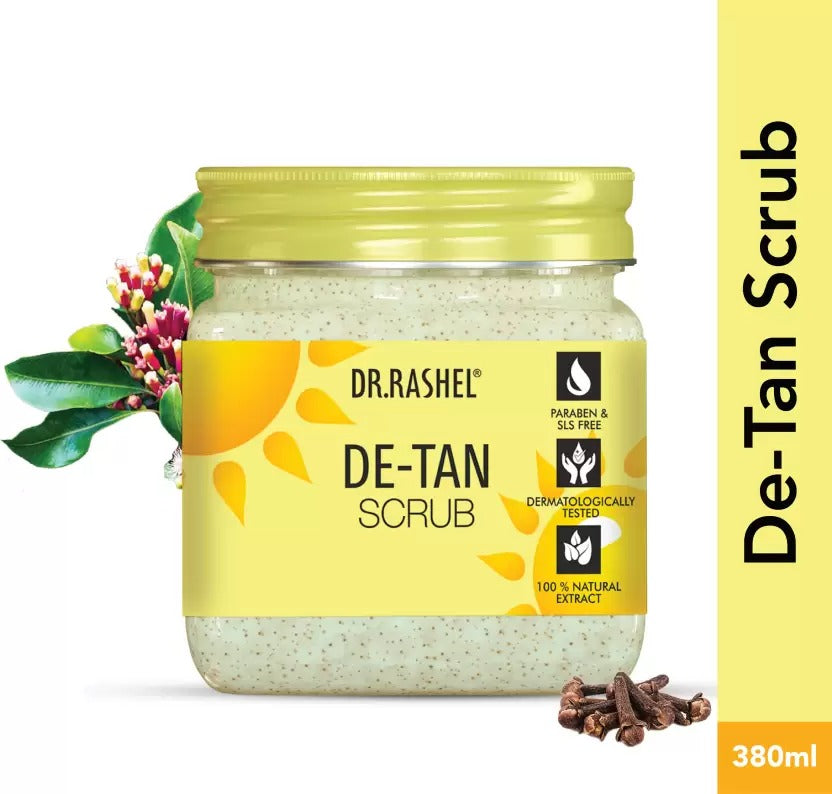 DR.RASHEL De-Tan Face & Body Scrub - 380ml