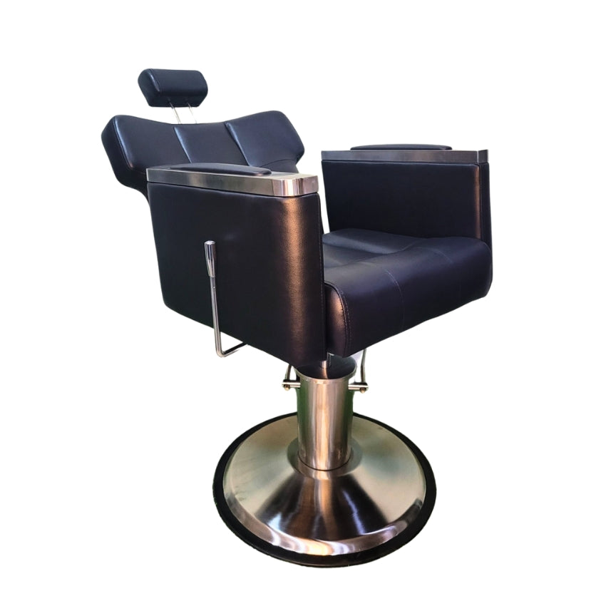 Casa Reclining Cutting Chair - Black (Model CS1044)