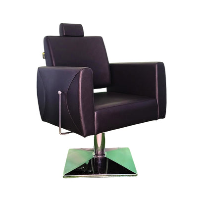 Casa Reclining Cutting Chair - Black (Model CS1016)