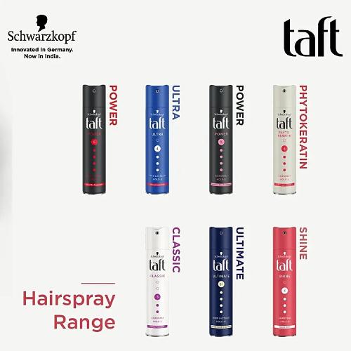 Schwarzkopf Taft Shine Hairspray Ultra Strong Hold 4 - 250ML