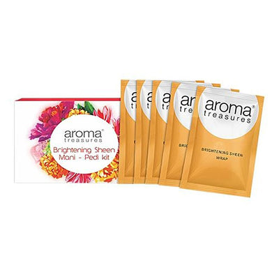 Aroma Treasures Brightening Sheen Mani Pedi Kit, 52 g