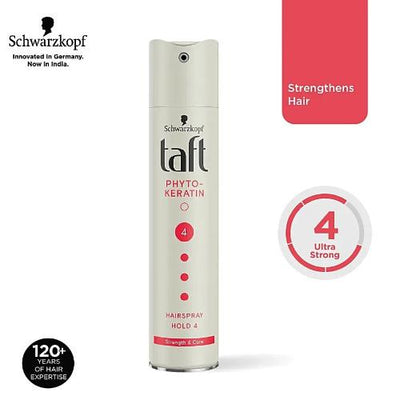 Schwarzkopf Taft Phyto-Keratin Hairspray - Hold 4 - 250 ML