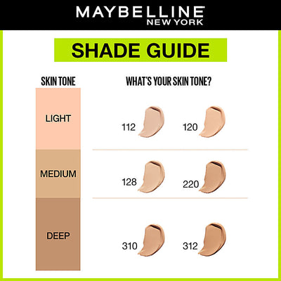 Maybelline New York Super Stay Full Coverage Liquid Foundation (Classic Ivory, Natural Beige, Sun Beige)