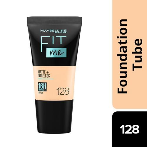 Maybelline New York Fit Me Matte + Poreless Liquid Foundation (220 Natural Beige, 128 Warm Nude)