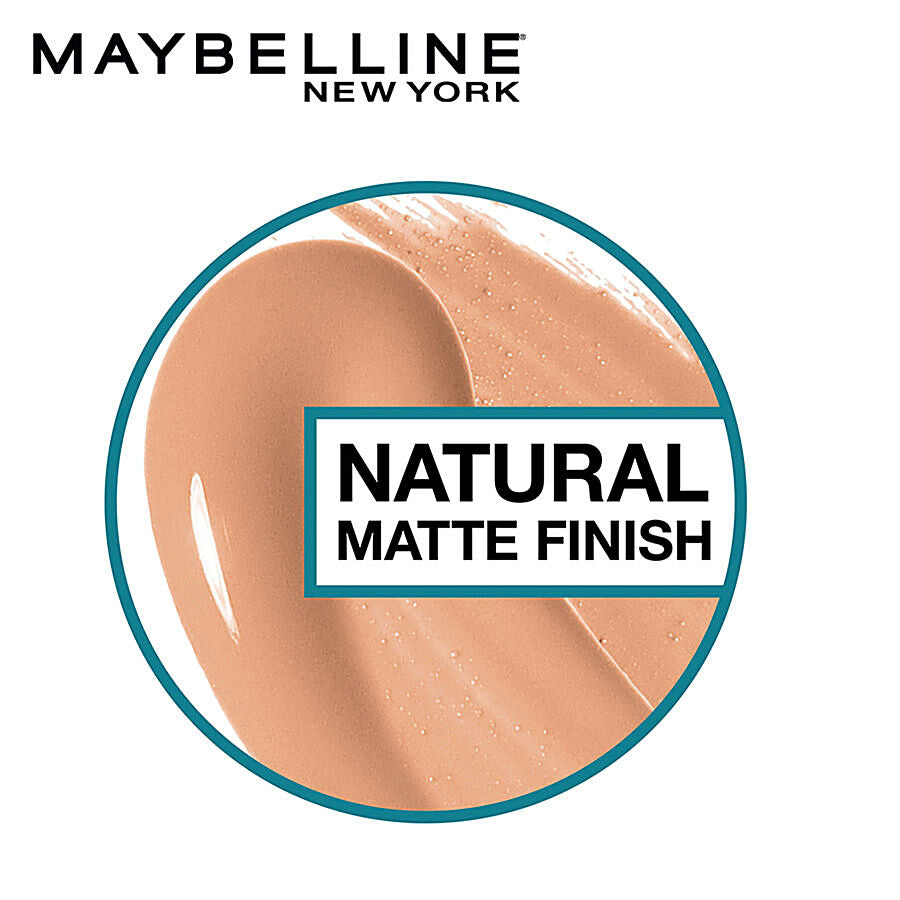 Maybelline New York Fit Me Matte + Poreless Liquid Foundation with Pump (Ivory, Nude Beige, Warm Nude, Natural Beige)