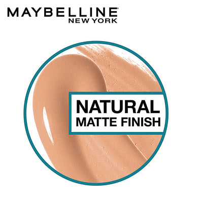 Maybelline New York Fit Me Matte + Poreless Liquid Foundation with Pump (Ivory, Nude Beige, Warm Nude, Natural Beige)