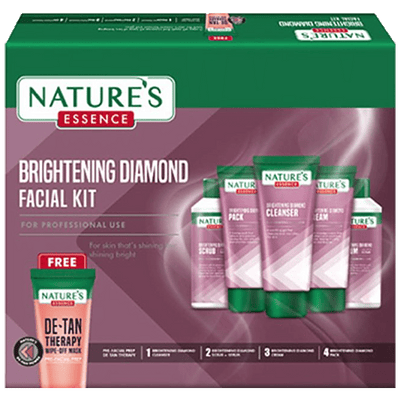 Natures Essence Brightening Diamond Facial Kit, 6 pcs