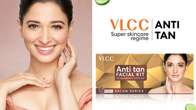 VLCC Salon Anti-Tan Facial Kit - At Home Anti-Tan Facial Kit, 300 g (6 Facials)