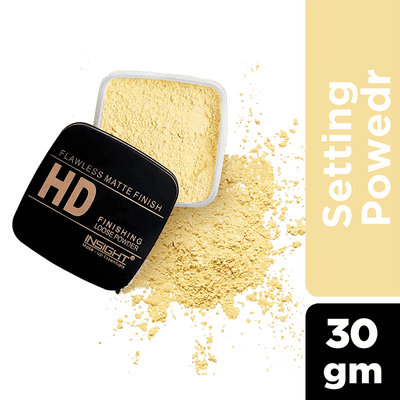 Insight Cosmetics HD Finishing Loose Powder (30g) – Honey & Light