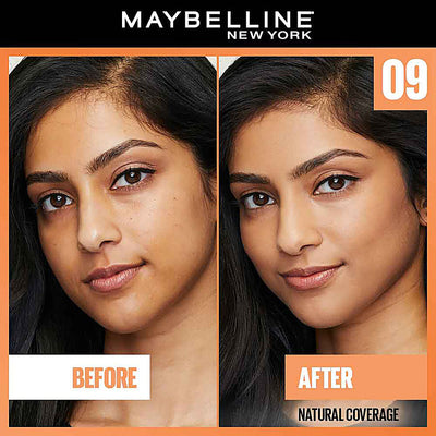 Maybelline New York Fit Me Fresh Tint with Vitamin C, SPF 50, Natural Coverage, 30 ml (Shade 09)