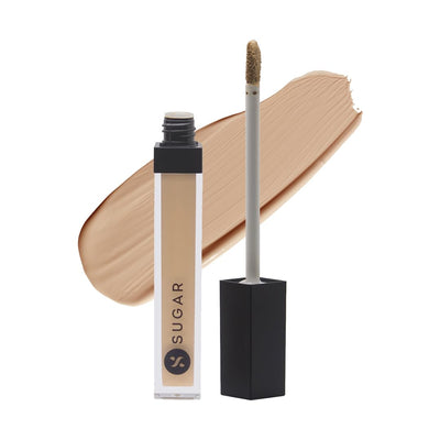 SUGAR Cosmetics - Magic Wand- Waterproof Matte Full Coverage Concealer For Normal Skin - 30 Chococcino(Medium Full Coverage Concealer With Warm Undertone)- Long Lasting,Lasts Up To 8 Hours