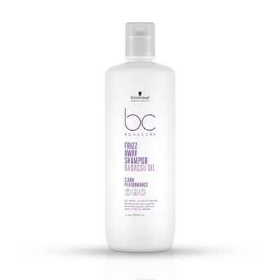 Schwarzkopf Professional Bonacure Frizz Away Shampoo with Babassu Oil 1L