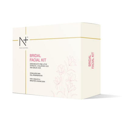 Bridal Facial Kit, Enriched with Pink Lotus Extracts, Hyaluronic Acid & Azelaic Acid