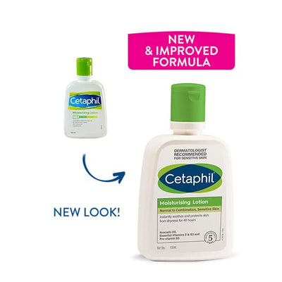 Cetaphil Moisturizing Lotion for Normal to Combination, Sensitive Skin with Niacinamide 100 ml