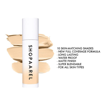 SHOPAAREL Miracle Skin Foundation (1,2,3,4,5,6,8)