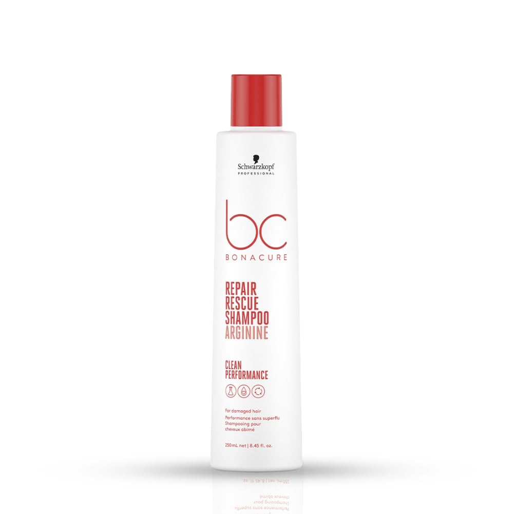 Schwarzkopf Professional Bonacure Repair Rescue Shampoo with Arginine, 250ml