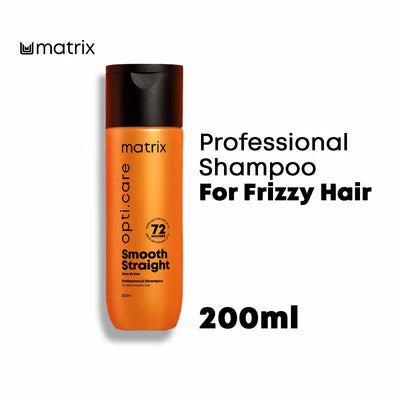 Matrix Opti.Care Professional Shampoo for Frizzy Hair with Shea Butter, Upto 4 Days Frizz Control