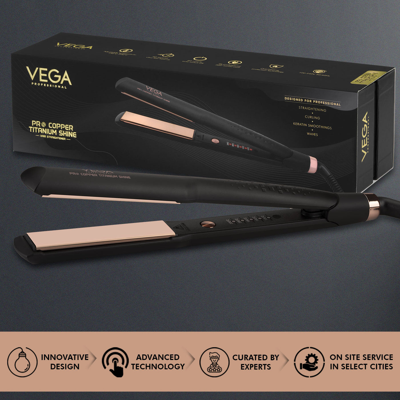 VEGA Professional Pro Copper Titanium Shine (VPMHS-07)