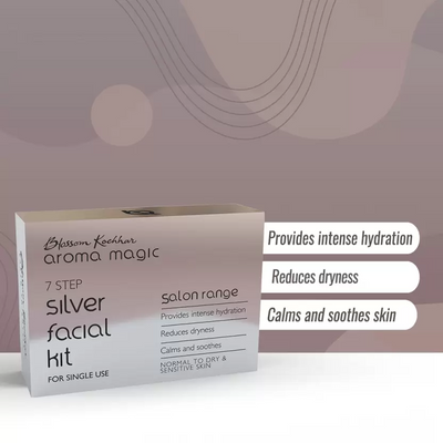 Aroma Magic Silver Facial Kit - Single Use (7 x 6.43g)